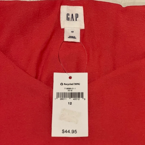GAP Coral Ruffled Camisole Sleeveless Top (NWT) - Picture 6 of 6